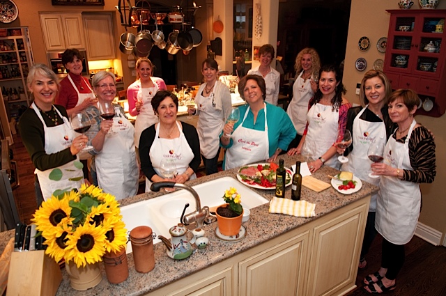 Cooking Team in the Kitchen