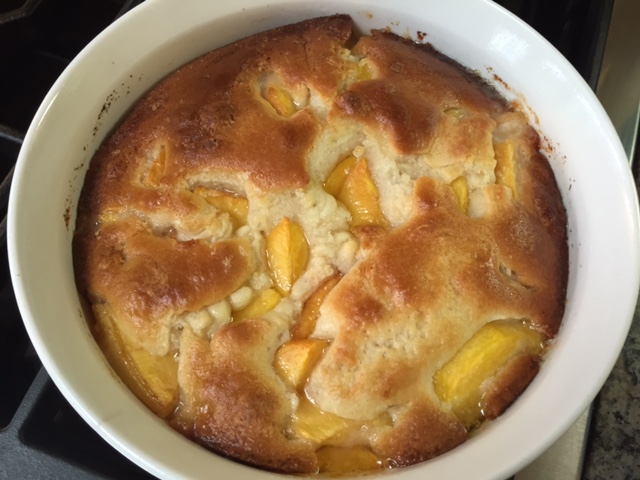 Easy Peach Cobbler