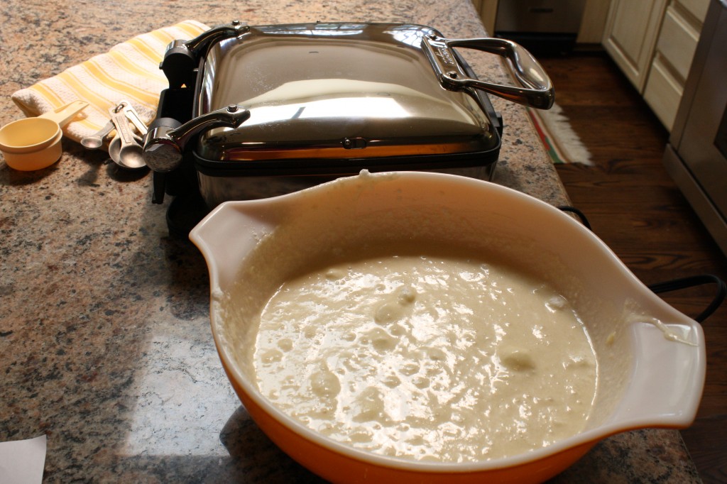 All Clad Waffle Maker with Fluffy Pancake Batter All Clad Waffle Maker with Fluffy Pancake Batter