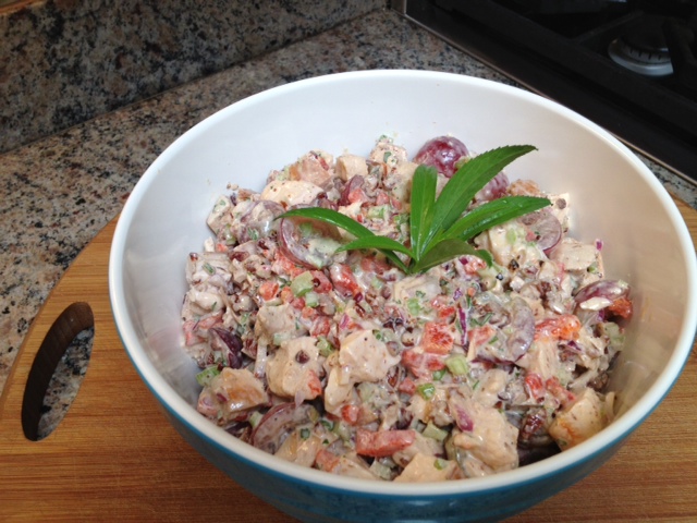 Pick This for Your Picnic: Chicken Salad with Toasted Pecans and Grapes